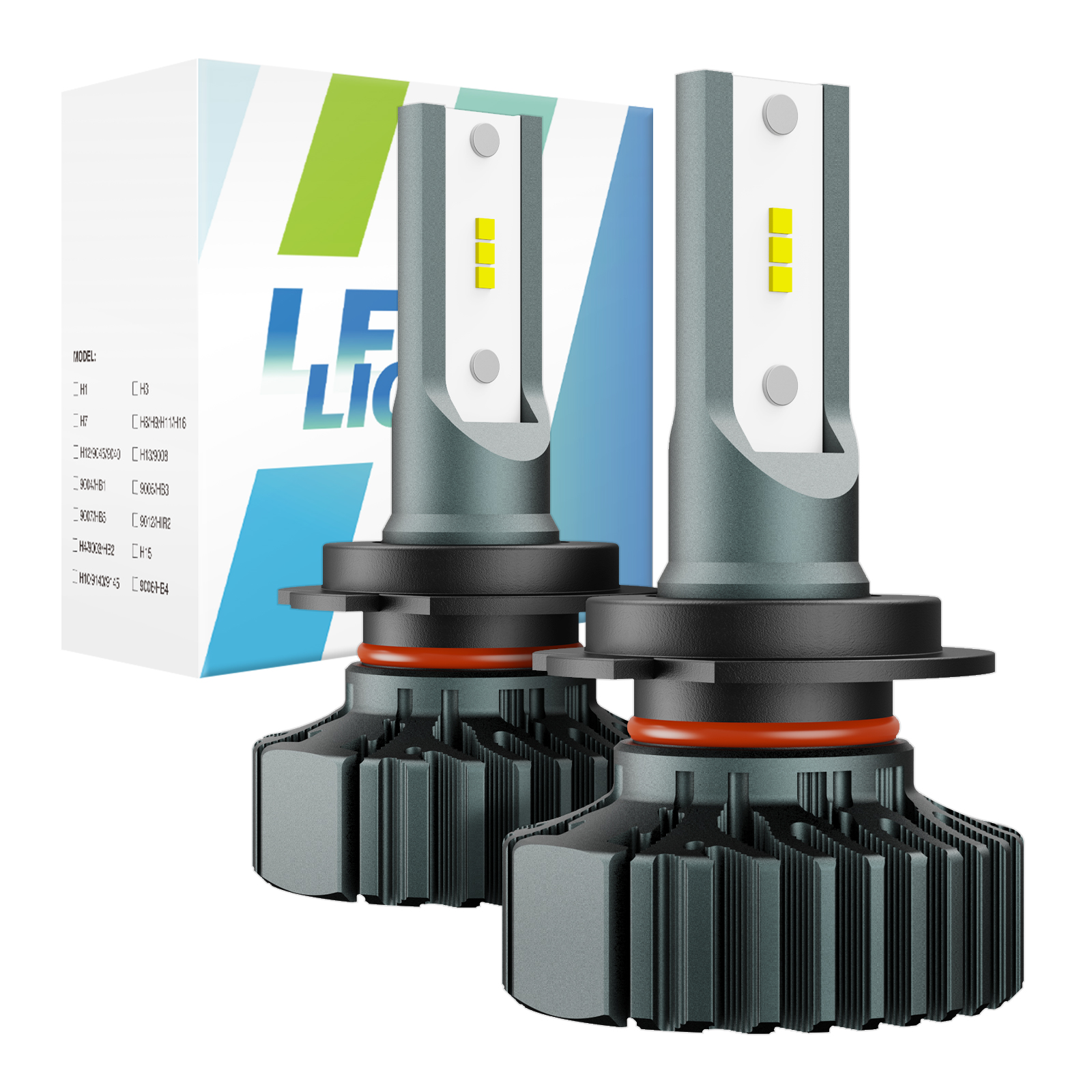 K2 H7 LED Headlight Bulbs